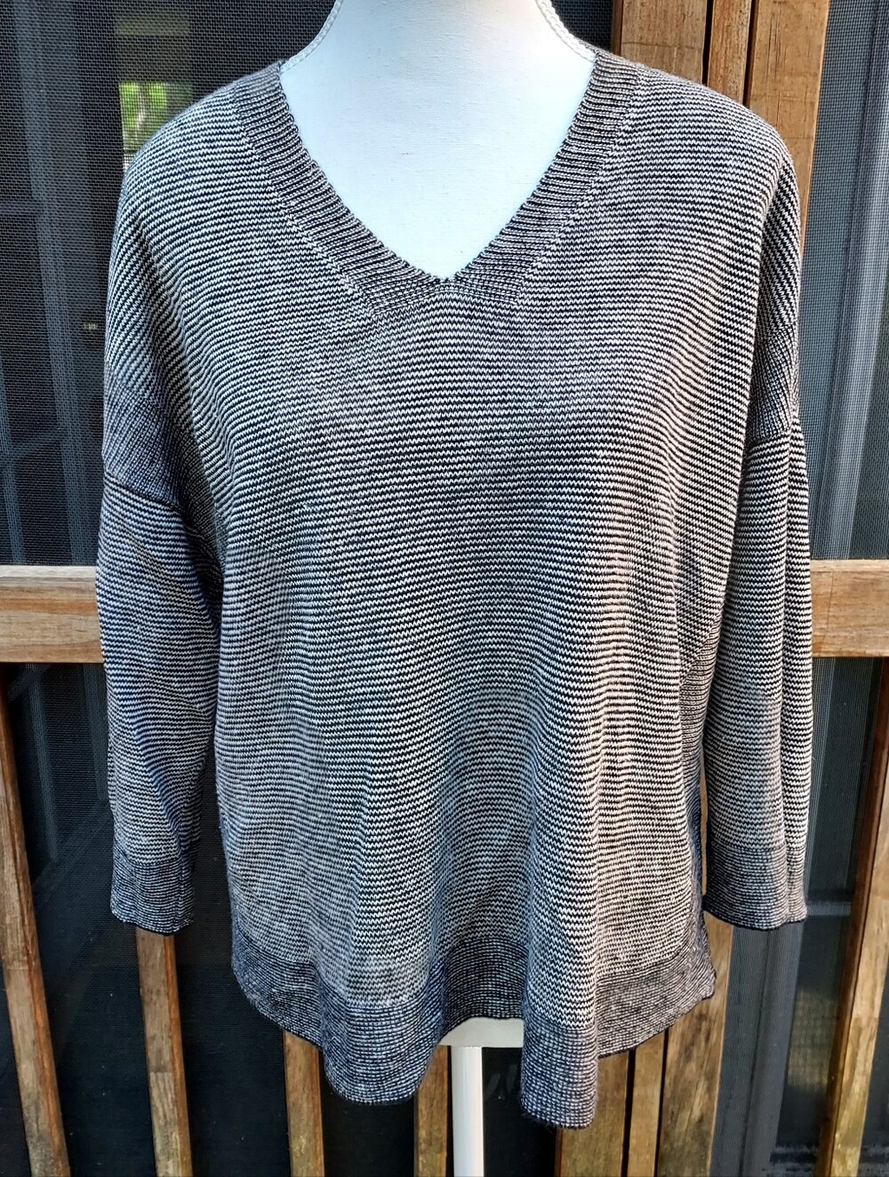Eileen Fisher Linen Sweater Top